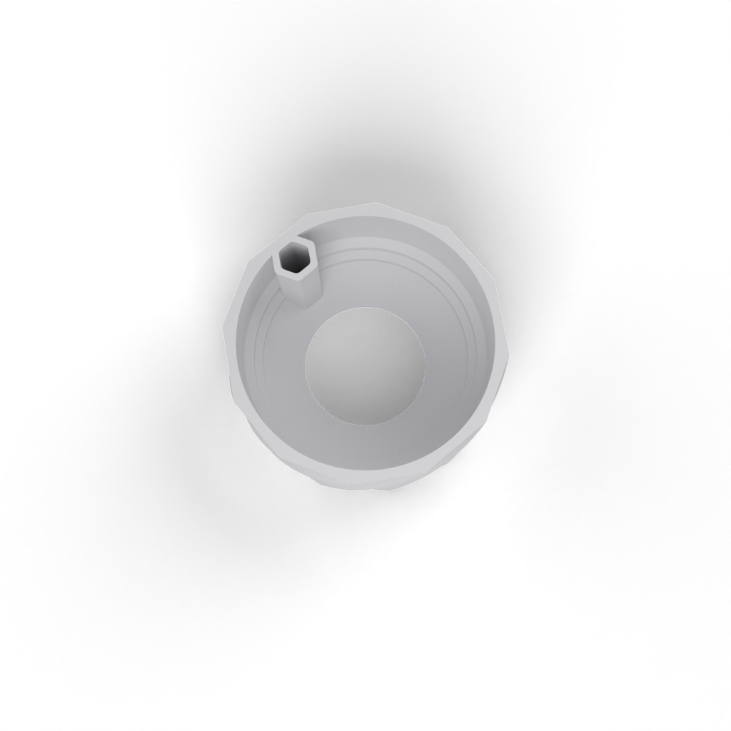 spiral planter plain view 4